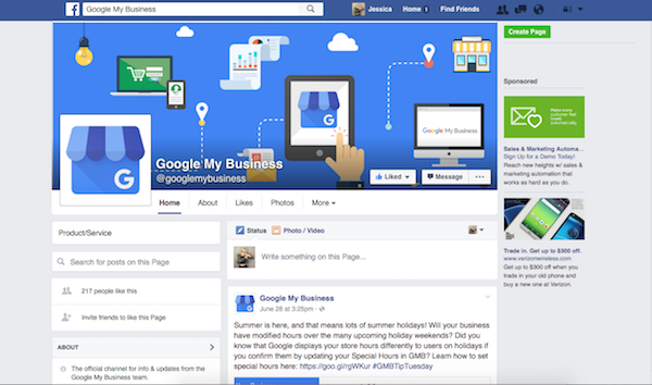 Google-My-Business-Facebook-Page-Screenshot