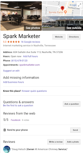 Spark-Marketer-Google-My-Business-Profile-Screenshot