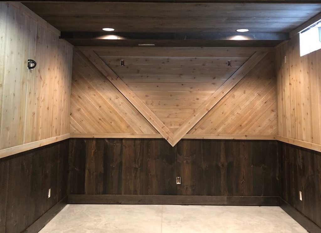Wood-Stained-Basement-Mancave