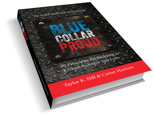 Blue Collar Proud book - Spark Marketer
